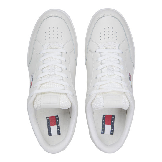 Tommy Hilfiger Cupsole Long Lace Leather Sneaker